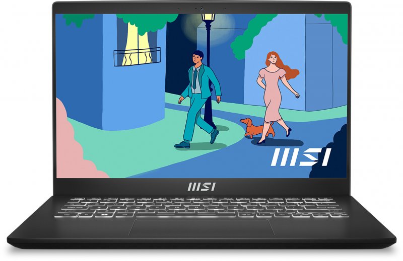 Notebook MSI MODERN 14 C12M-051PT 14" / Intel Core i7-1255U / 1TB / 16GB /W11H (předváděcí NB) - obrázek produktu