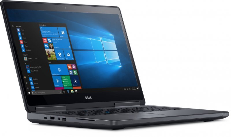 Notebook DELL PRECISION 7720 17,3" / Intel Core i7-7820HQ / 1TB+500GB / 32GB / NVIDIA Quadro P3000 /W10P (repasovaný) - obrázek produktu