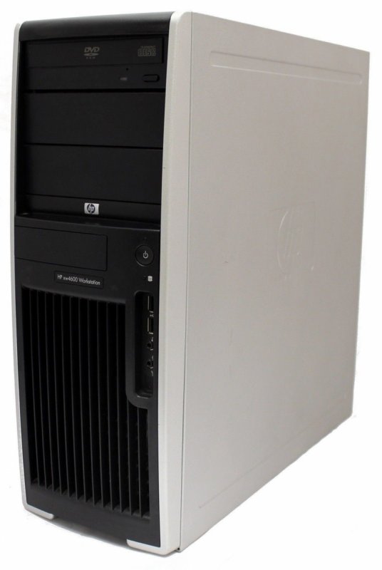 HP XW4600 WORKSTATION  / Intel Core2Quad Q9400 / 160GB / 4GB / Nvidia Quadro NVS 290 - obrázek č. 2