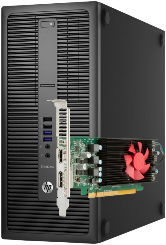 PC HP ELITEDESK 800 G2 TWR  / Intel Core i5-6500 / 256GB / 8GB / AMD Radeon RX 550 (repasovaný) - obrázek produktu