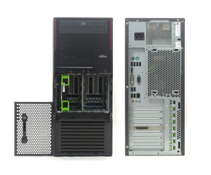 PC FUJITSU CELSIUS W520 TWR  / Intel Xeon E3-1230 V2 / 1TB / 24GB / NVIDIA Quadro 2000 (repasovaný) - obrázek č. 2