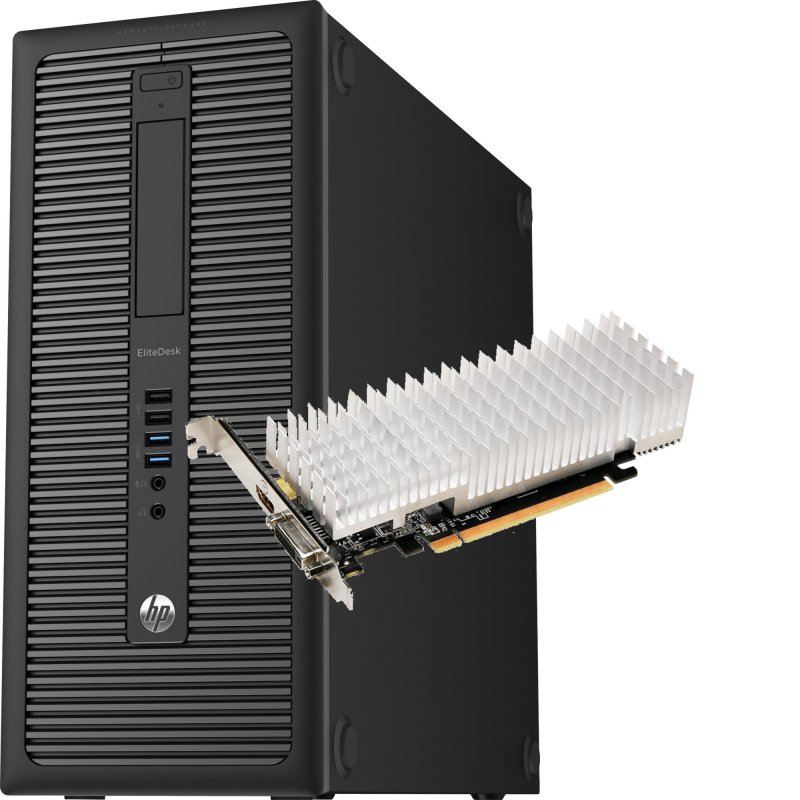 HP ELITEDESK 800 G1 TWR  / Intel Core i5-4570 / 128GB / 8GB / NVIDIA GeForce GT 1030 - obrázek produktu