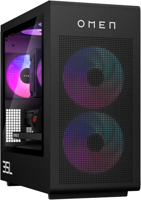PC HP OMEN 35L GT16-0058NO DT / AMD Ryzen 7 8700F / 2TB / 16GB / NVIDIA GeForce RTX 4070 SUPER /W11H (předváděcí) - obrázek produktu