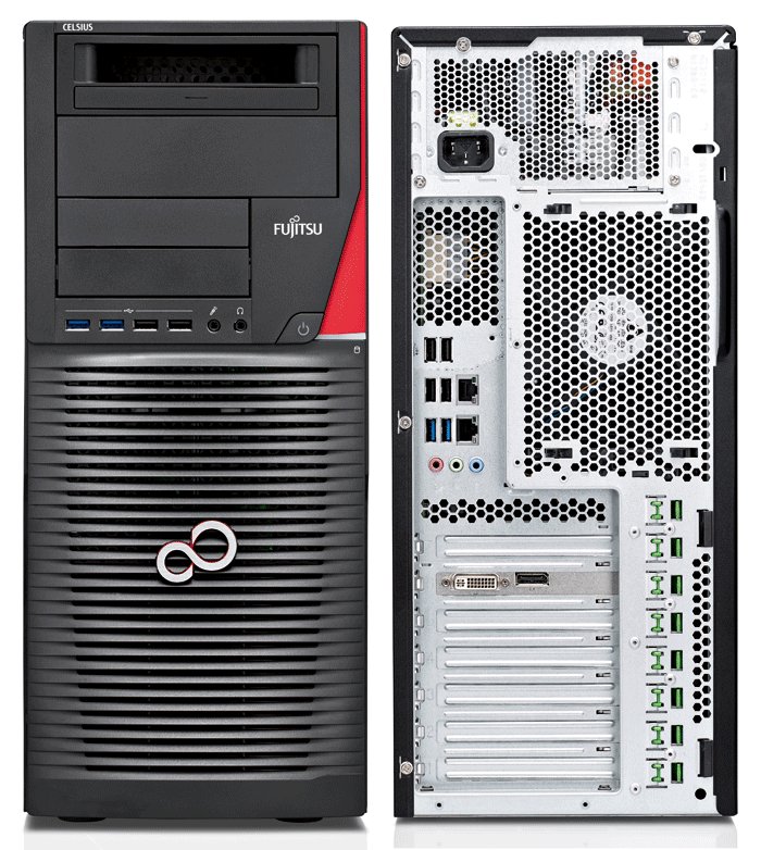 PC FUJITSU CELSIUS R930 POWER TWR  / 2x Intel Xeon E5-2643 v2 / 256GB / 64GB / NVIDIA NVS 510 /W10H (repasovaný) - obrázek produktu
