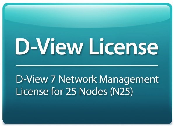 D-Link D-View 7 License for 25 Nodes - obrázek produktu