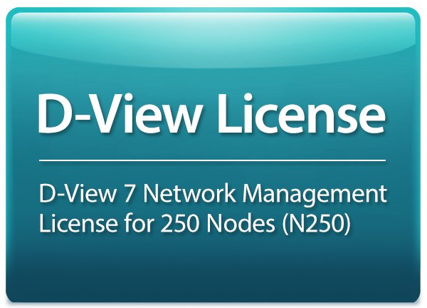 D-Link D-View 7 License for 250 Nodes - obrázek produktu