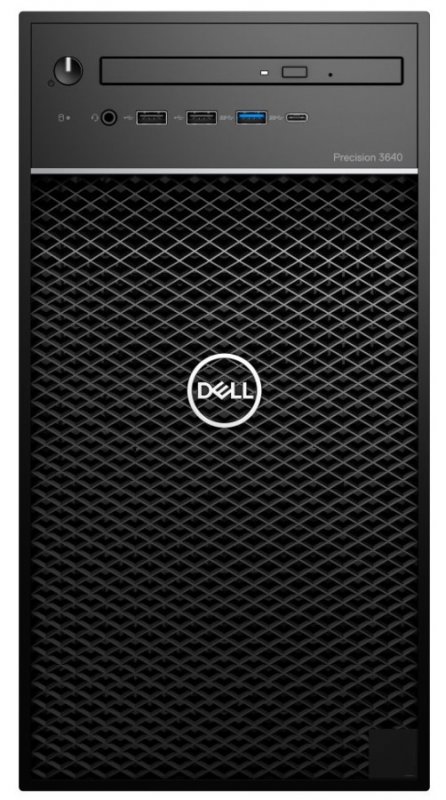 Dell Precision 3640 Tower i7-10700/ 8GB/ 256GB SSD/ P620-2GB/ DVD-RW/ W10P/ 3RNBD/ Černý - obrázek č. 2