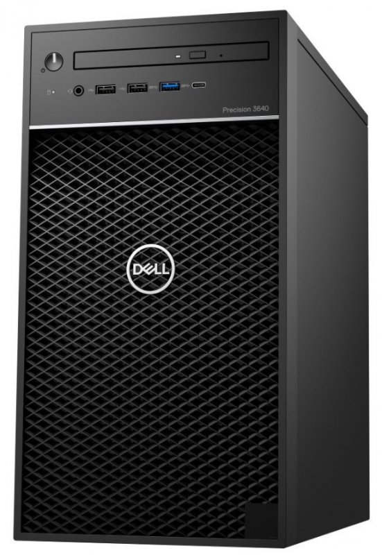Dell Precision 3640 Tower i7-10700/ 16GB/ 256GB SSD+1TB/ P1000-4GB/ DVD-RW/ W10P/ 3RNBD/ Černý - obrázek č. 1