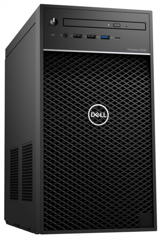 Dell Precision 3640 Tower i7-10700/ 16GB/ 256GB SSD+1TB/ P2200-5GB/ no-DVD/ W10P/ 3RNBD/ Černý - obrázek produktu