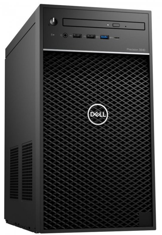 Dell Precision 3640 Tower i7-10700K/ 16GB/ 512GB SSD+2TB/ P2200-5GB/ DVD-RW/ W10P/ 3RNBD/ Černý - obrázek produktu
