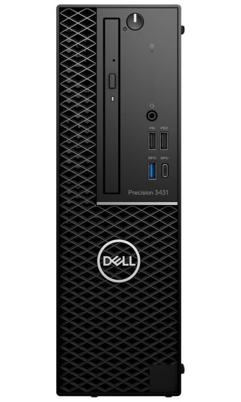 Dell Precision 3431 SF i5-9500/ 8GB/ 256GB SSD-M2/ int.VGA/ no DVD/ No-WiFi/ DP/ W10P/ 3RNBD/ Černý - obrázek č. 1