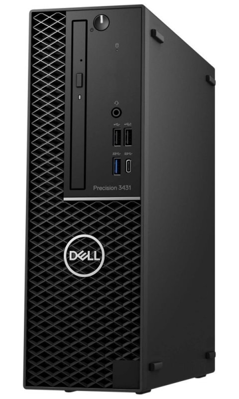 Dell Precision 3431 SF i5-9500/ 8GB/ 256GB SSD-M2/ int.VGA/ no DVD/ No-WiFi/ DP/ W10P/ 3RNBD/ Černý - obrázek č. 2