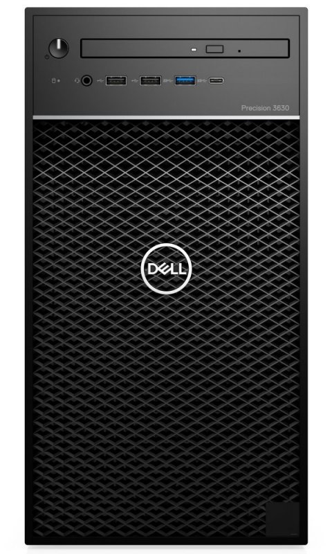 Dell Precision 3630 Tower i7-9700K/ 16GB/ 256GB SSD+1TB/ P2200-5GB/ DVD-RW/ USB-C/ DP/ W10P/ 3RNBD/ Černý - obrázek č. 1