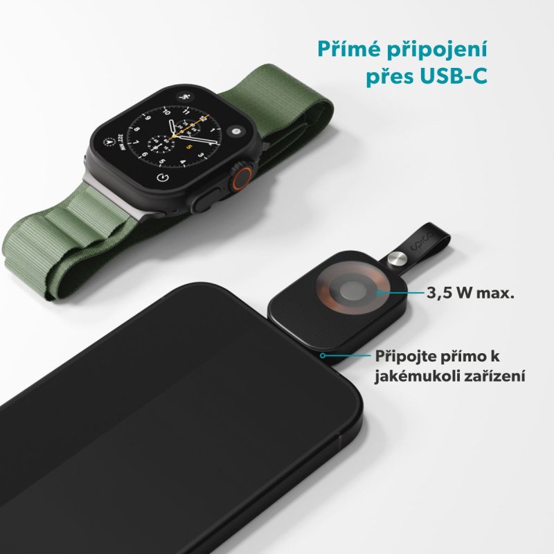 Epico UltraBase mini USB-C nabíječka Apple Watch EO20 - obrázek č. 1