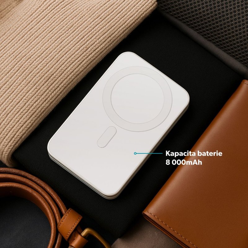 Epico UltraBase 4in1 8000mAh Fold powerbanka & bezdrátový nabíjecí stojánek EF50 - obrázek č. 7