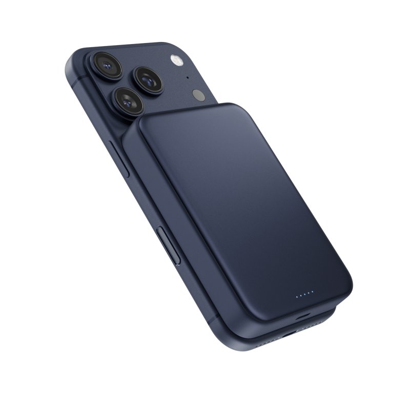 Epico Qi2 25W 10000mAh Mag+ powerbanka EM75 -  modrá - obrázek č. 3