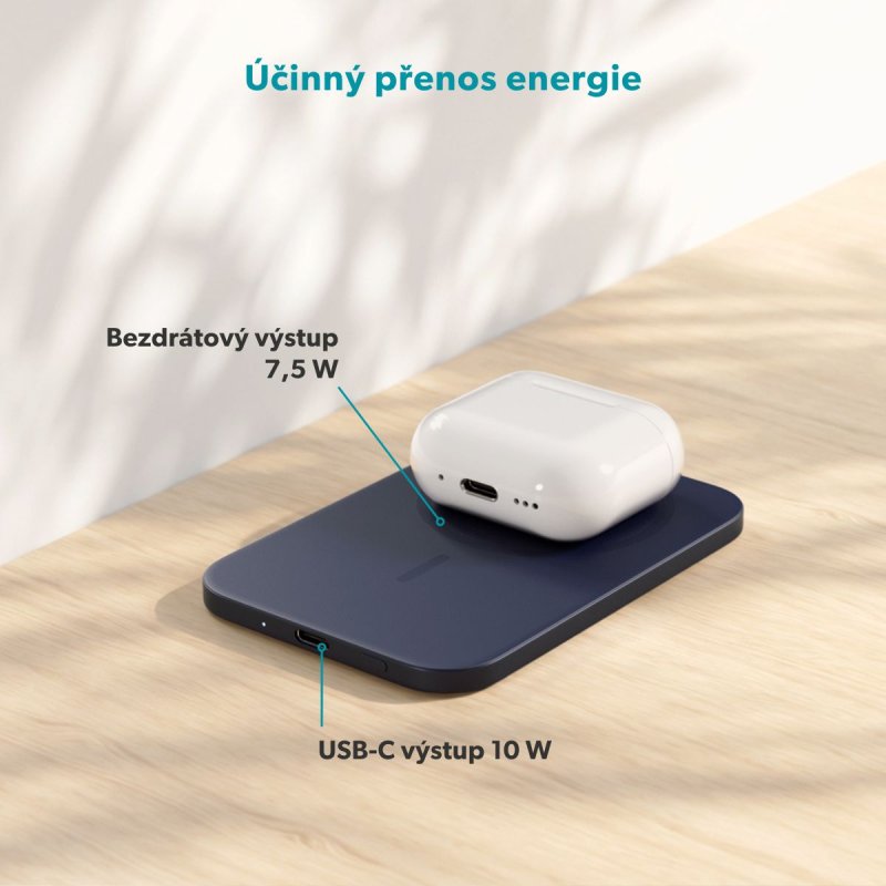 Epico Slim 3000mAh Mag+ powerbanka EM31b - modrá - obrázek č. 4