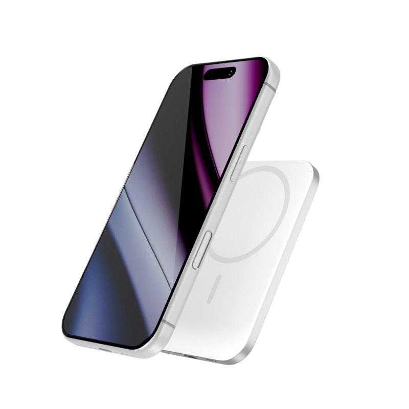 Epico Slim 3000mAh Mag+ powerbanka EM31b - stříbrná - obrázek produktu