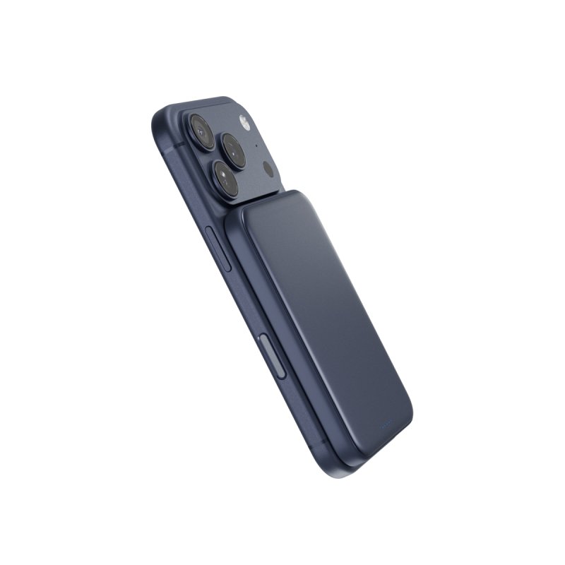 Epico Qi2 25W 5000mAh Mag+ powerbanka EM55 - modrá - obrázek č. 3