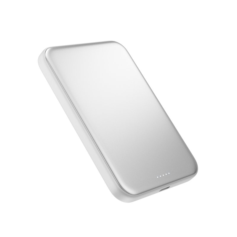 Epico Qi2 25W 5000mAh Mag+ powerbanka EM55 - stříbrná - obrázek č. 2
