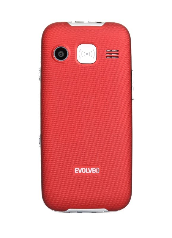 EVOLVEO EasyPhone XD, mobilní telefon pro seniory s nabíjecím stojánkem (červená barva) - obrázek č. 2