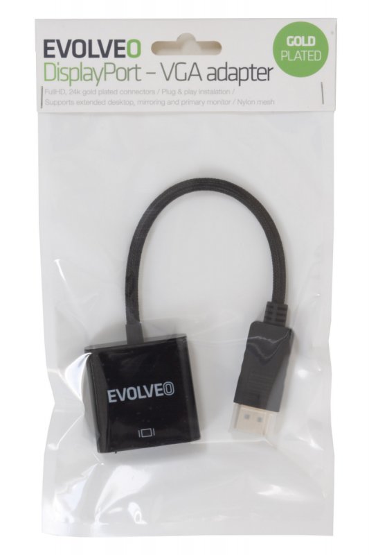 EVOLVEO DisplayPort - VGA adaptér - obrázek č. 2