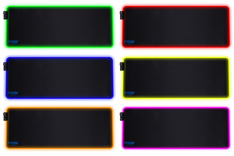 EVOLVEO Ptero GPX200 XL RGB, RGB herní podložka - obrázek č. 2