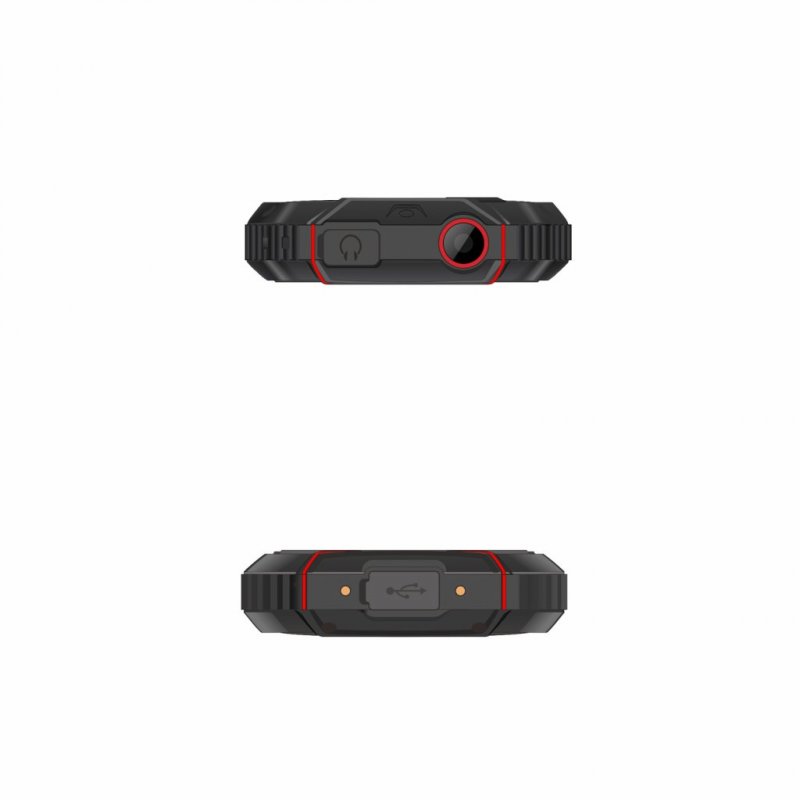 EVOLVEO StrongPhone W4, vodotěsný odolný Dual SIM telefon, černo-červená - obrázek č. 8