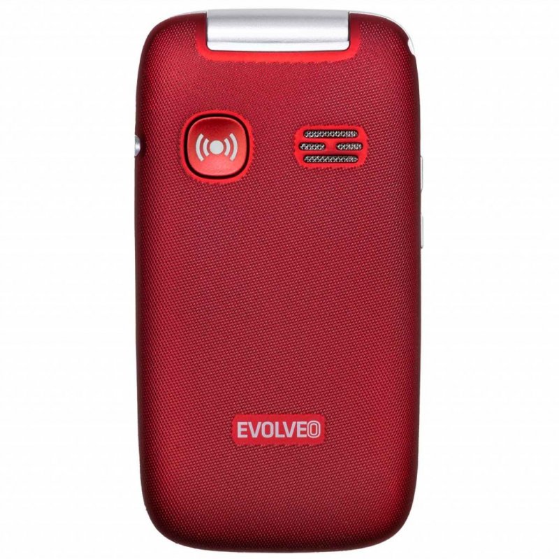EVOLVEO EasyPhone FS, vyklápěcí mobilní telefon 2.8" pro seniory s nabíjecím stojánkem (červená barv - obrázek č. 8