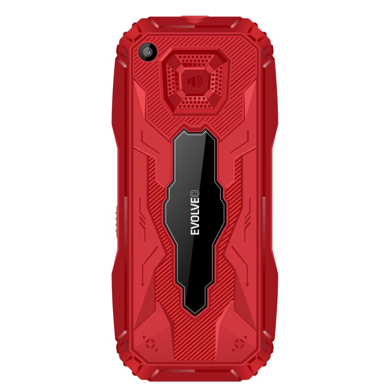 EVOLVEO MaxPhone A1, tlačítkový Dual SIM telefon, červený - obrázek č. 4