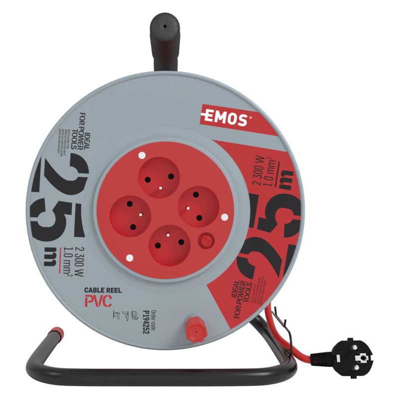 EMOS PVC kabel 25M, 4Z 1,0MM - obrázek č. 1