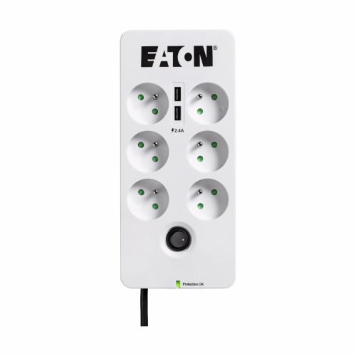 Eaton Přepěťová ochrana Protection Box 6 Tel USB FR - obrázek produktu
