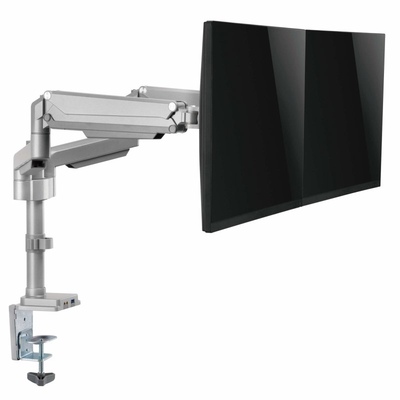 Tripplite Držák pro montáž monitoru na stůl, pro 2x 13"…34", Flex Arm, USB, Audio konektory - obrázek č. 5