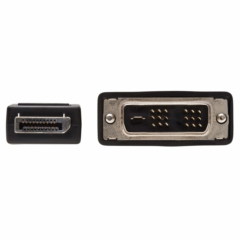 Tripplite Video kabel DisplayPort s aretací /  DVI Single Link (Samec/ Samec), 1.8m - obrázek č. 2