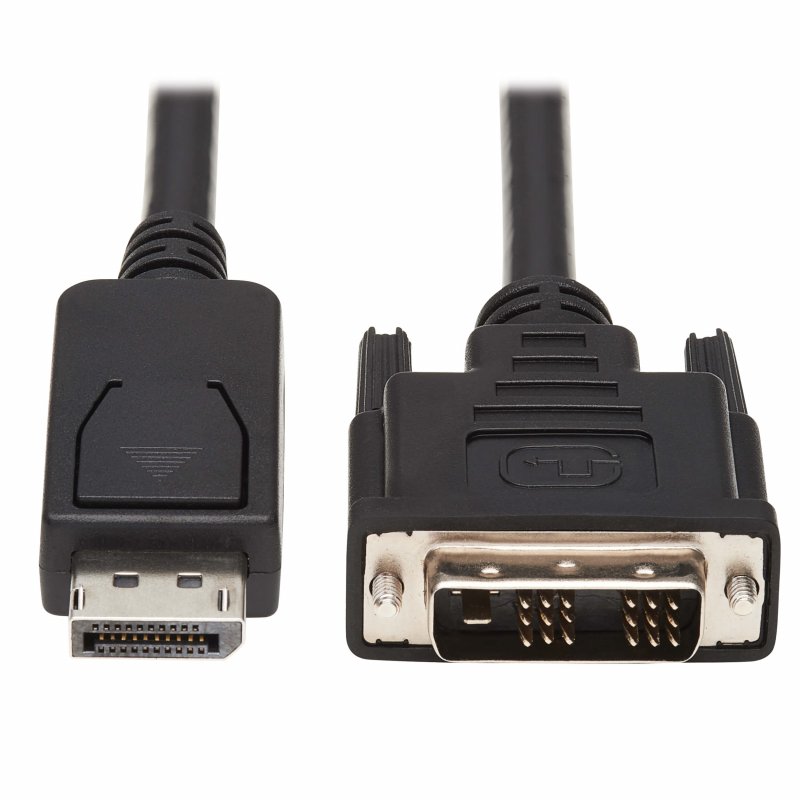 Tripplite Video kabel DisplayPort s aretací /  DVI Single Link (Samec/ Samec), 1.8m - obrázek produktu