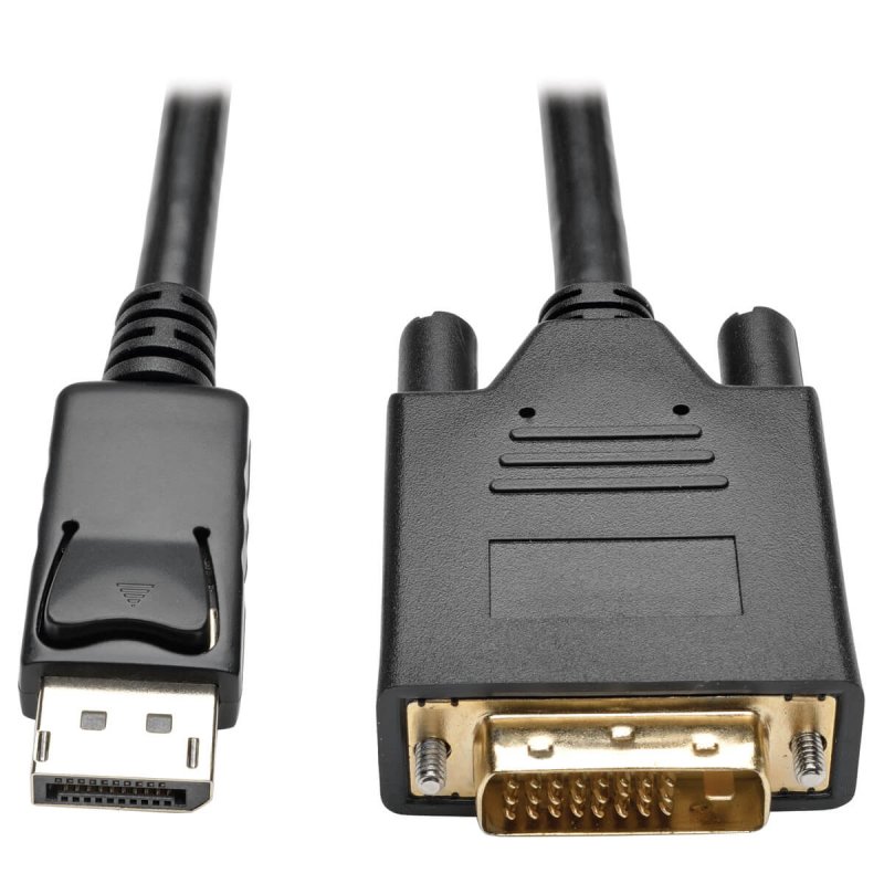 Tripplite Video kabel DisplayPort s aretací /  DVI Dual Link (Samec/ Samec), 1.8m - obrázek produktu