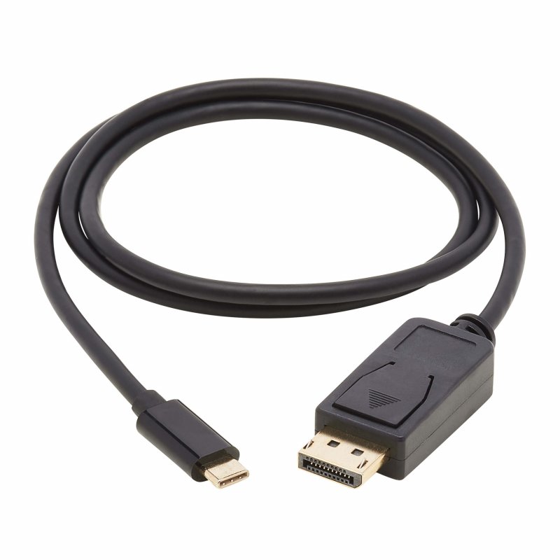 Tripplite Video kabel USB-C /  DisplayPort s aretací, 4K 60Hz, HDR (Samec/ Samec), 0.9m - obrázek č. 1
