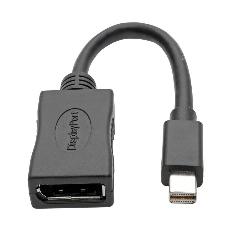 Tripplite Video adaptér Mini DisplayPort /  DisplayPort, 4K 60Hz (Samec/ Samice), černá, 15.24cm - obrázek č. 1
