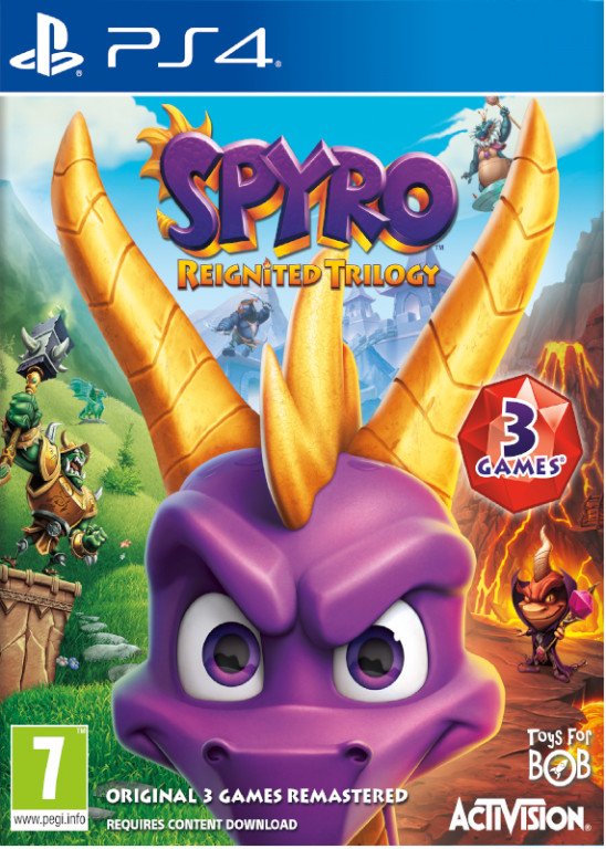 PS4 - Spyro Trilogy Reignited - obrázek produktu