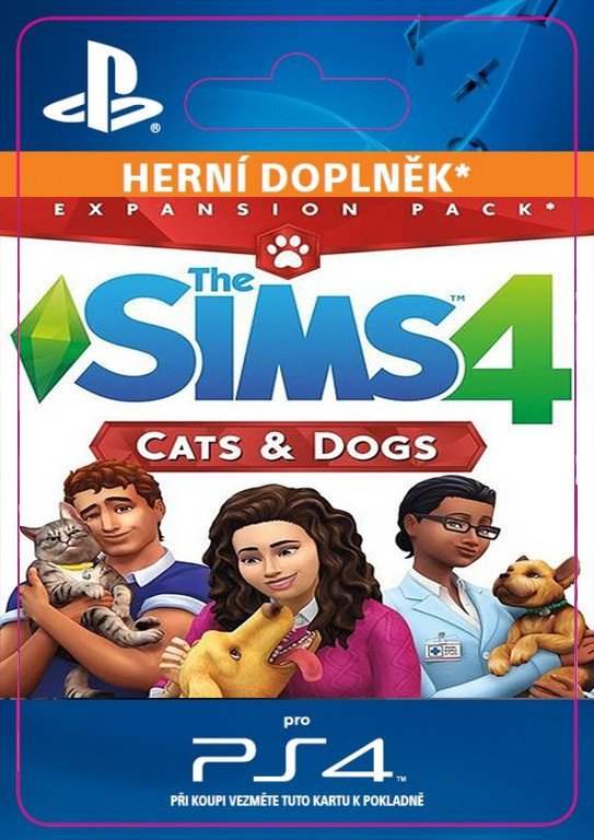 PS4 - THE SIMS 4 + CATS & DOGS - obrázek produktu