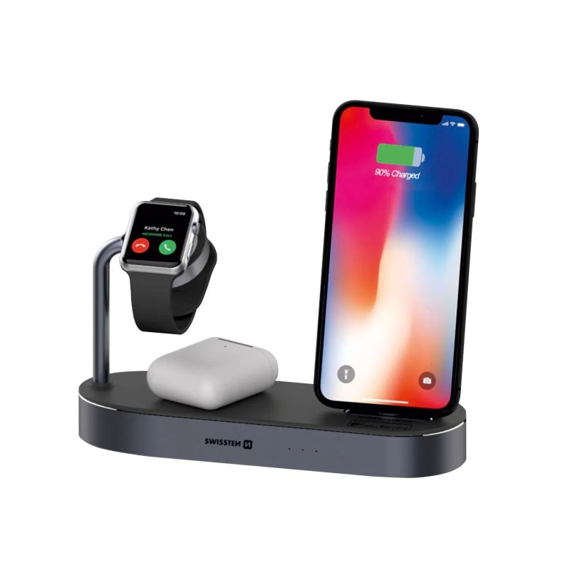SW WIRELESS NABÍJEČKA 4in1 MFi - obrázek č. 1