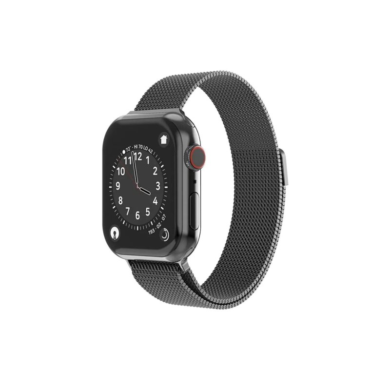 SW ŘEMÍNEK PRO APPLE WATCH MILÁNSKÝ TAH 42-44 mm Č - obrázek produktu