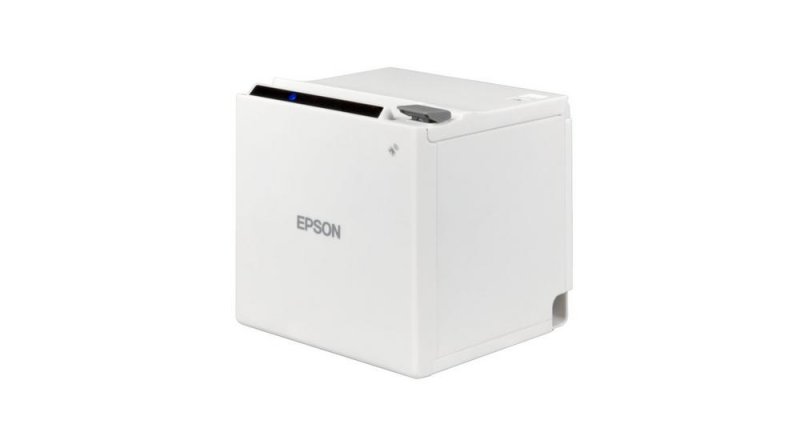 Epson TM-m50 (131): USB + Ethernet + NES + Serial, White, PS, EU - obrázek č. 1