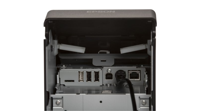 Epson TM-m30II-S (012): USB + Ethernet + NES + Lightning + SD, Black, PS, EU - obrázek č. 1