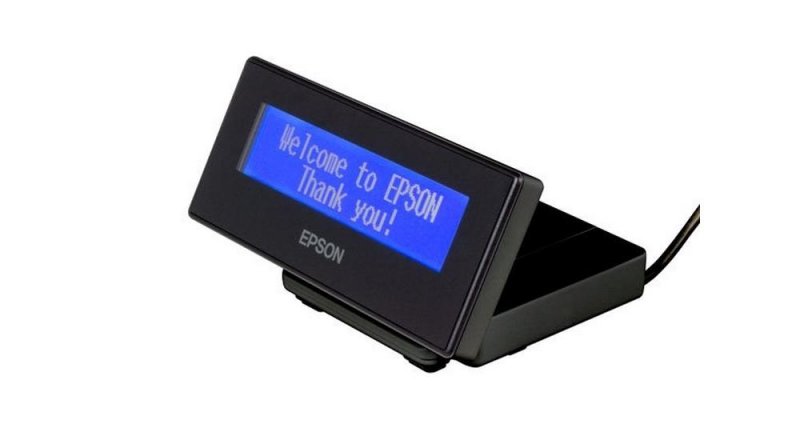 Epson DM-D30 (111): Customer Display for TM-m30 Black - obrázek produktu