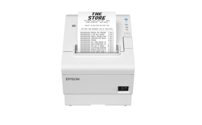 EPSON pokladní tiskárna TM-T88VII bílá, 2xUSB, Ethernet, fixní rozhraní - obrázek č. 2