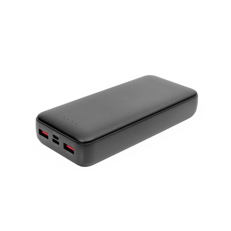 Platinet SET 3v1 Powerbanka 20000 mAh +  Nabíječka 20W Power Delivery, kabel USB-C 1m, černá - obrázek č. 2