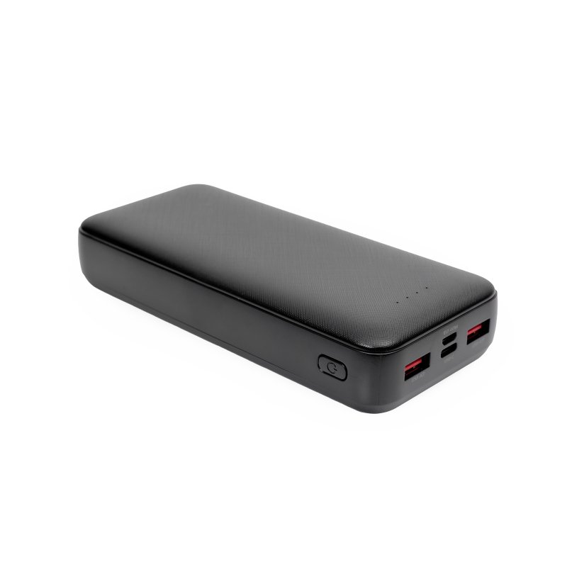 Platinet SET 3v1 Powerbanka 20000 mAh +  Nabíječka 20W Power Delivery, kabel USB-C 1m, černá - obrázek č. 1