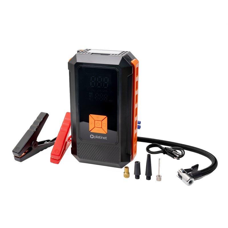 Platinet 4v1 Powerbanka 8000 mAh + Multifunkční startovací nabíječka 800A, kompresor 25 l / min 10 BAR - obrázek č. 5
