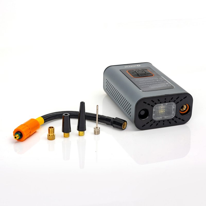 Platinet 3v1 Powerbanka 4000 mAh, digitální kapesní kompresor 10 BAR, LED svítilna, stříbrná - obrázek č. 5